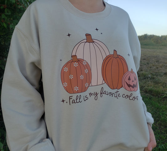 Fall Is My Favorite Color Sweatshirt